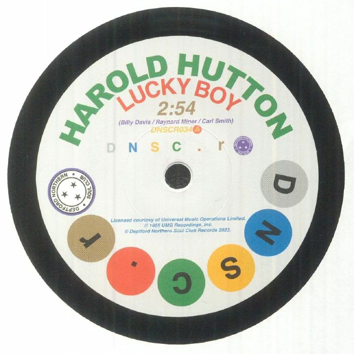 Harold Hutton | The Dells Lucky Boy