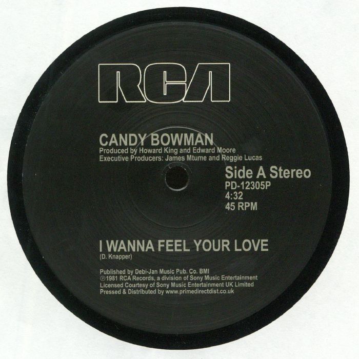 Candy Bowman I Wanna Feel Your Love (Record Store Day 2019)