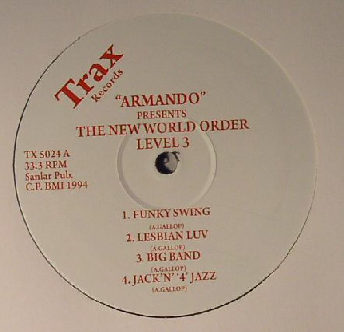Armando The New World Order Level 3 (reissue)