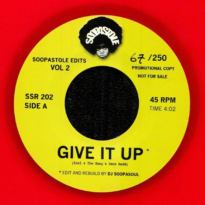 DJ Soopasoul | Kool and The Gang | Gene Redd | Aretha Franklin – Soopastole Edits Vol 2 vinyl cover