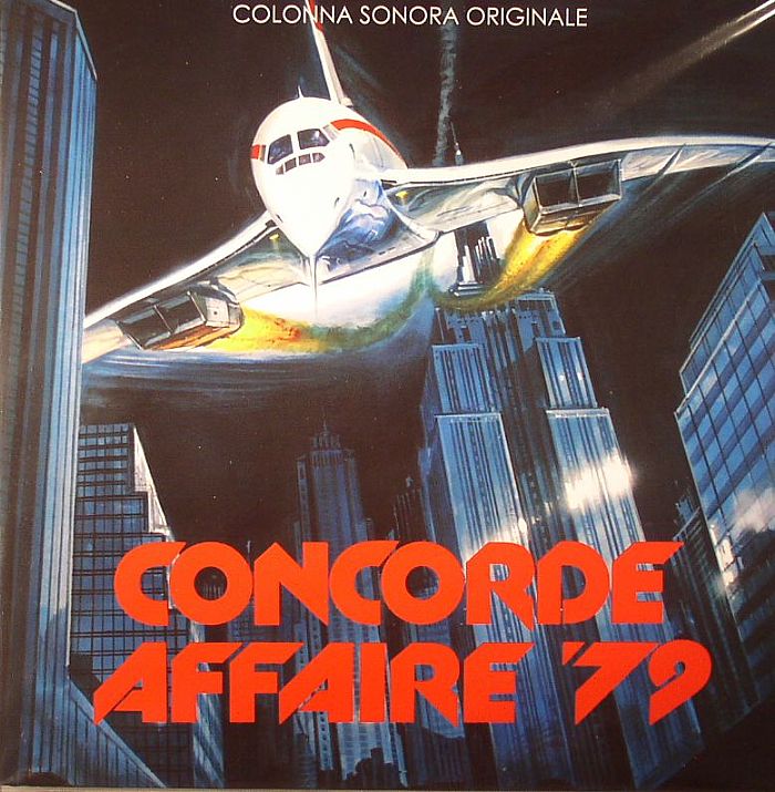 Stelvio Cipriani – Concorde Affaire 79 (Soundtrack (reissue) vinyl cover