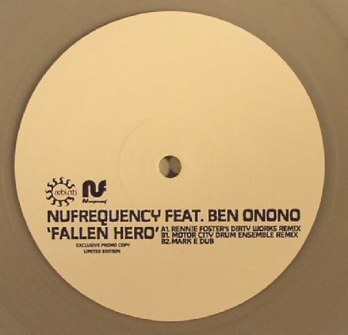 Nufrequency | Ben Onono Fallen Hero (Record Store Day 2015)