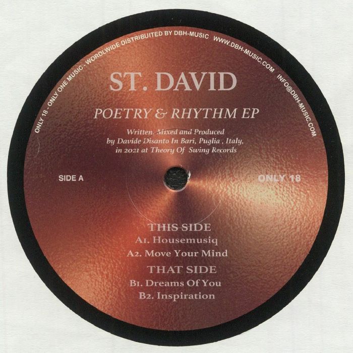 St David Poetry and Rhythm EP