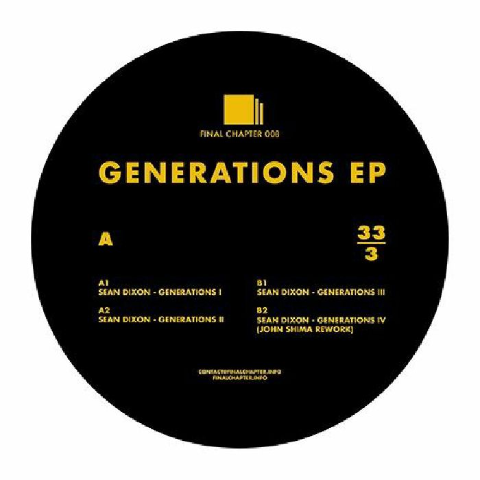 Sean Dixon Generations EP