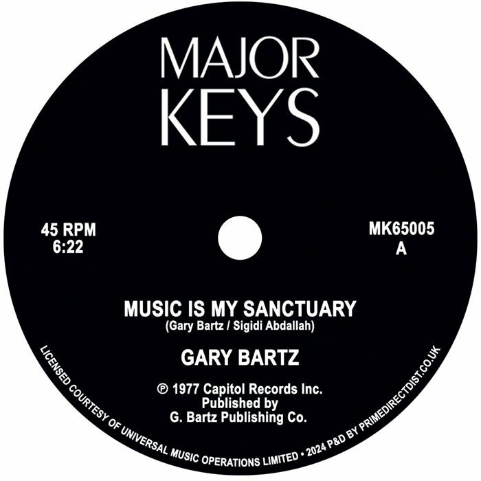 Gary Bartz Music Is My Sanctuary