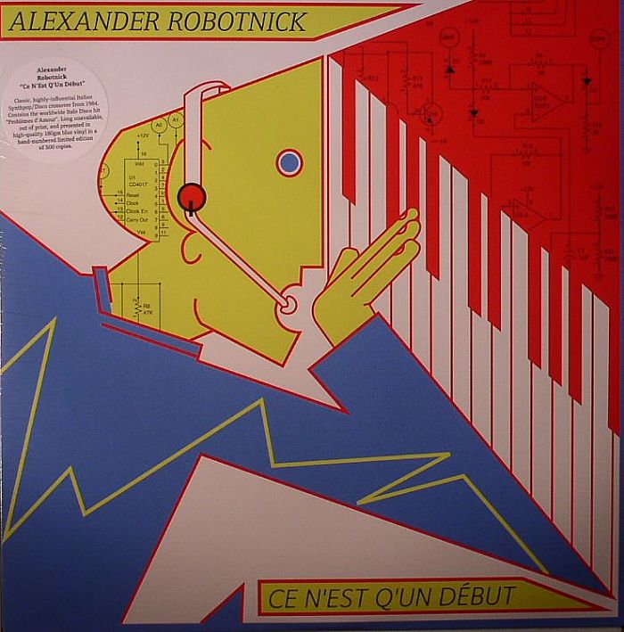 Alexander Robotnick – Ce N'est Q'Un Debut vinyl cover