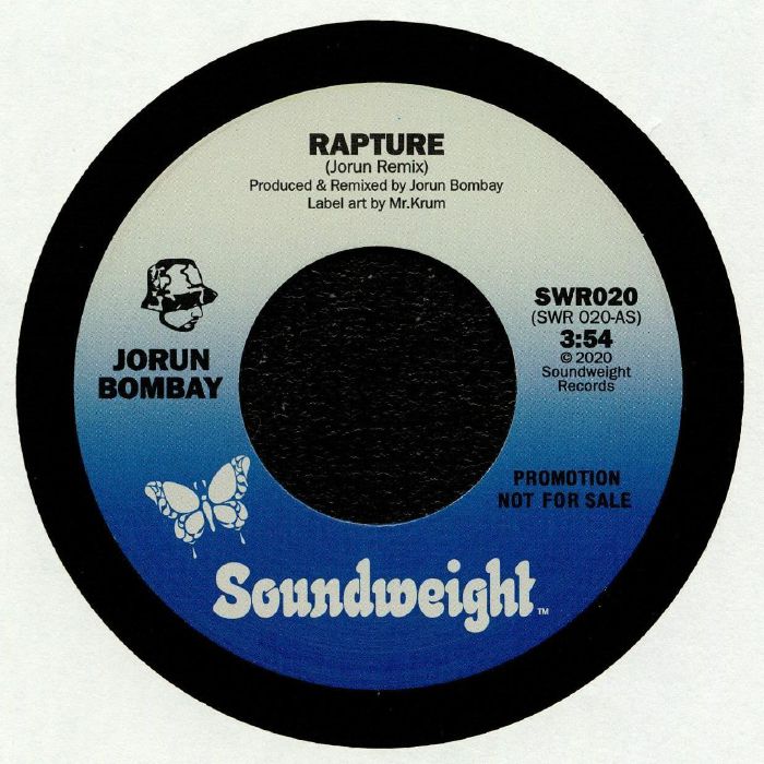 Jorun Bombay – Rapture vinyl cover