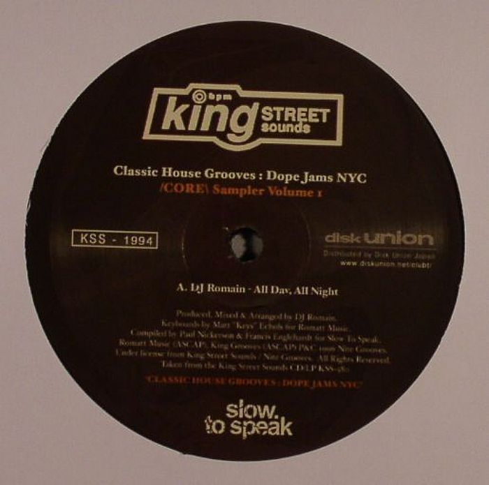 DJ Romain | Urban Soul | Kerri Chandler Classic House Grooves: Dope James NYC Core Sampler Vol 1