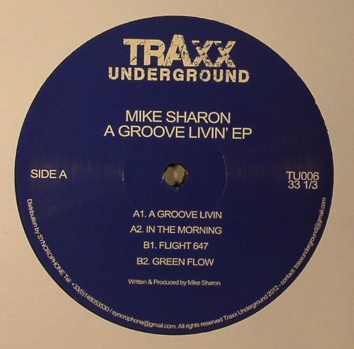 Mike Sharon A Groove Livin EP