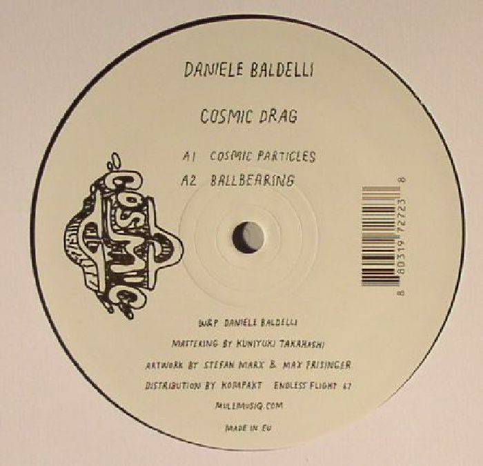 Daniele Baldelli – Cosmic Drag vinyl cover