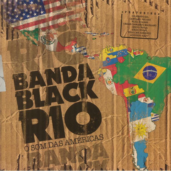 Banda Black Rio – O Som Das Americas vinyl cover