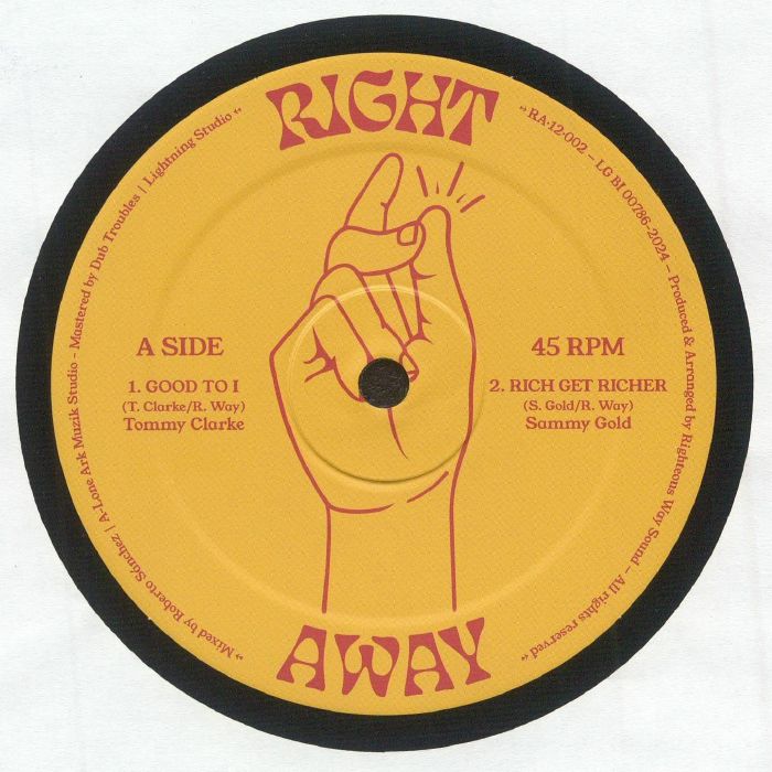 Right Away Vinyl