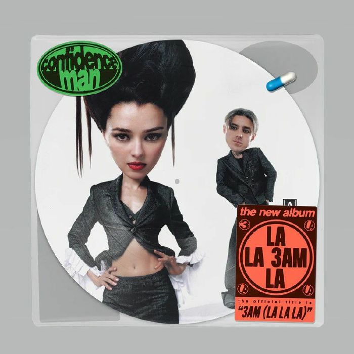Confidence Man – 3am (La La La) vinyl cover