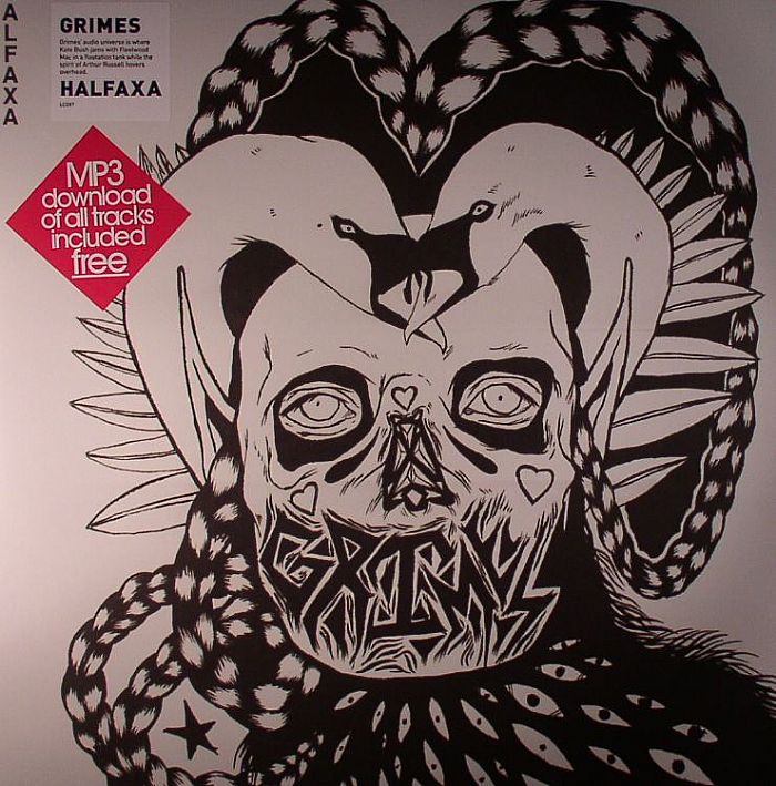 Grimes – Halfaxa vinyl cover