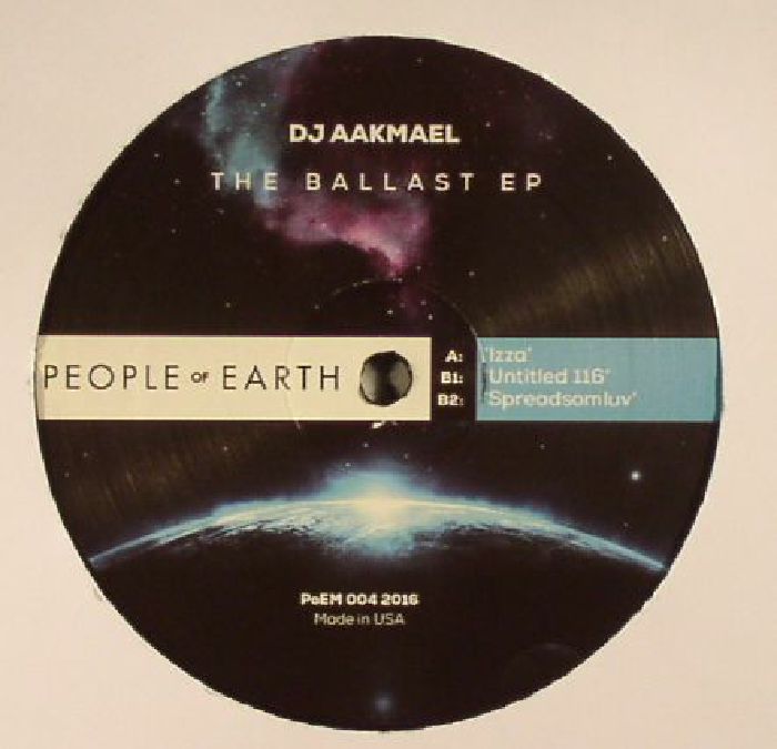 DJ Aakmael – The Ballast EP vinyl cover
