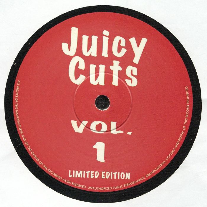 Juicy Cuts – Juicy Cuts Vol 1 vinyl cover