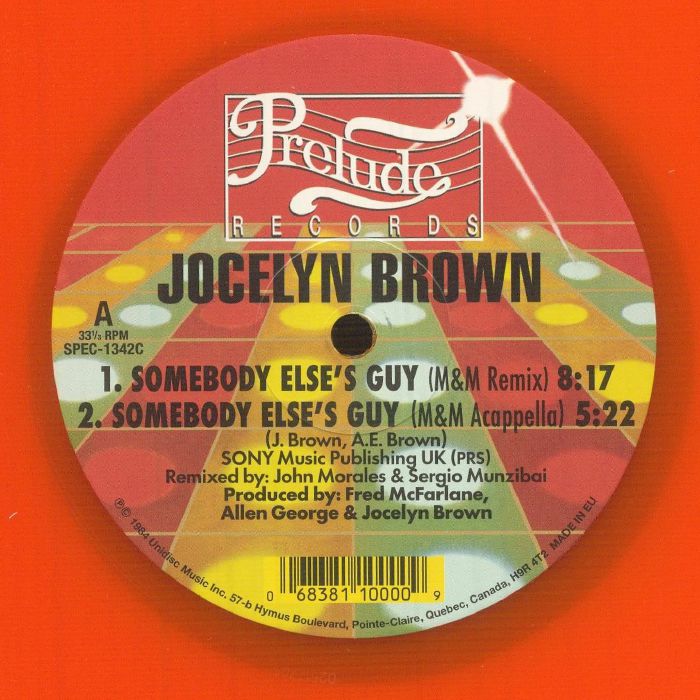 Jocelyn Brown Somebody Else's Guy (Record Store Day RSD 2026)