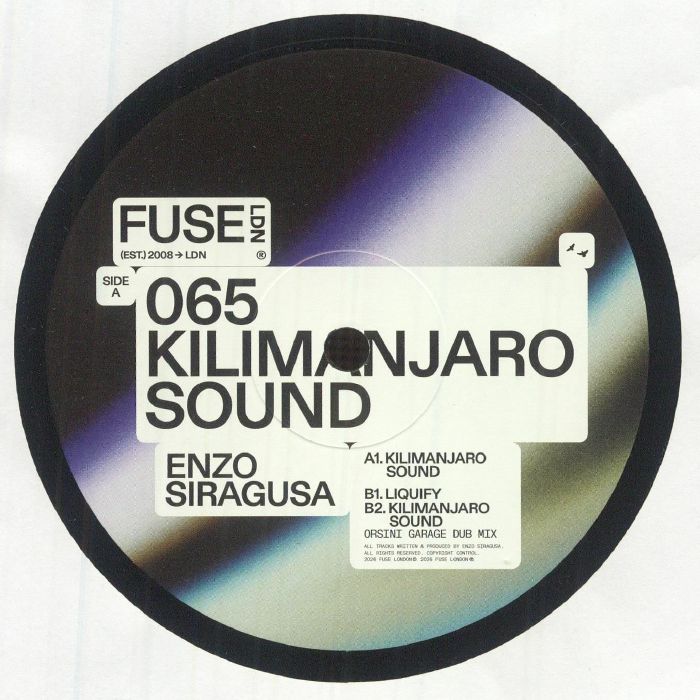 Enzo Siragusa – Kilimanjaro Sound vinyl cover