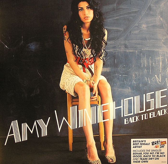 Amy Winehouse – Back To Black vinyl cover