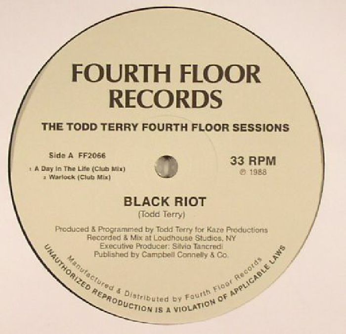 Black Riot | Masters At Work The Todd Terry Fourth Floor Sessions