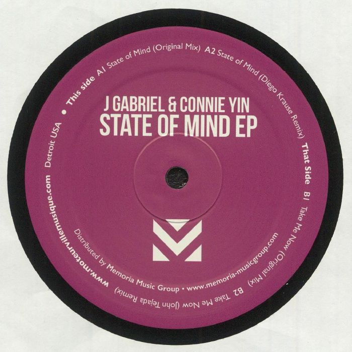 J Gabriel | Connie Yin State Of Mind EP