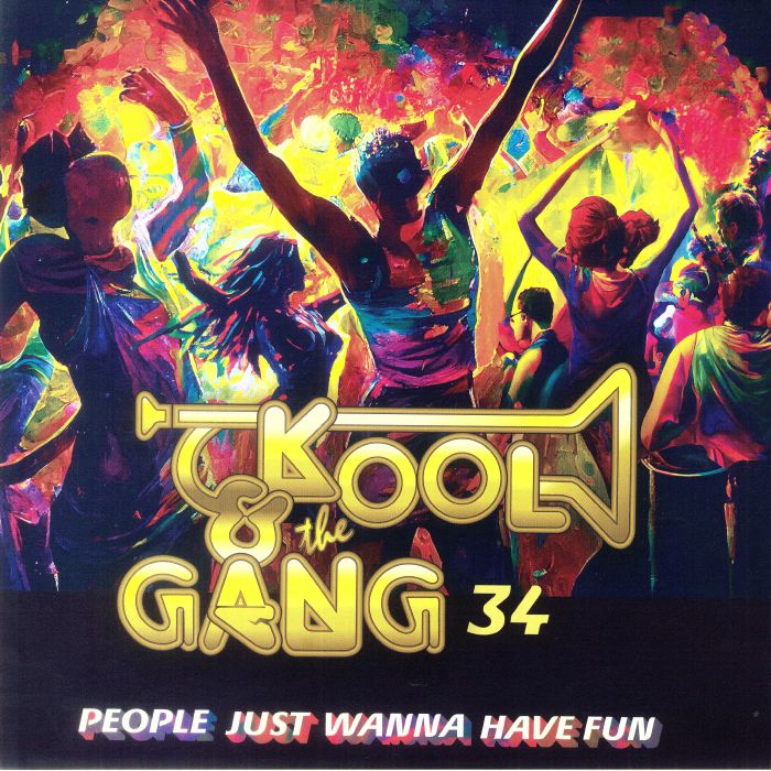 Kool and The Gang – People Just Wanna Have Fun vinyl cover