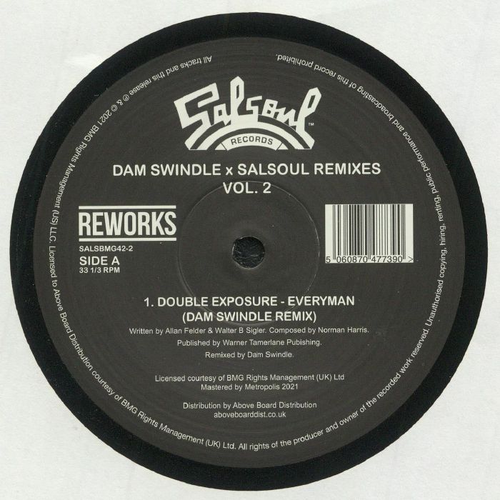 Double Exposure | Kongas Dam Swindle and Salsoul Remixes Vol 2