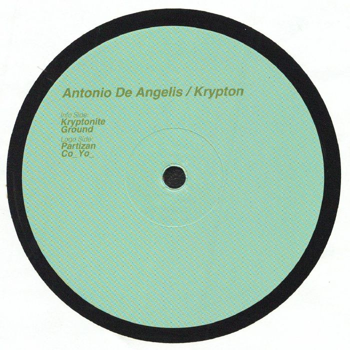 Antonio De Angelis – Krypton vinyl cover