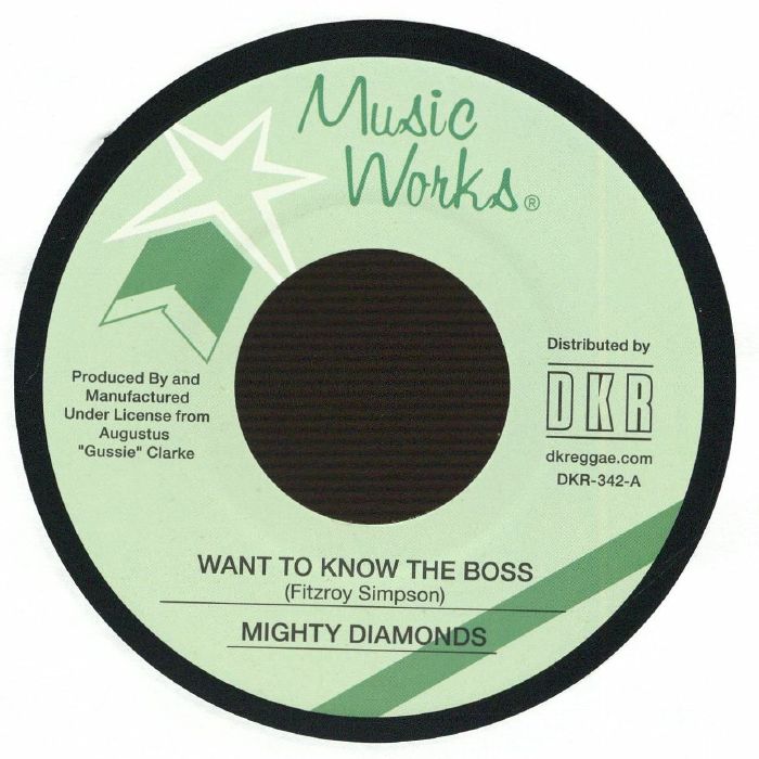 Mighty Diamonds | Gussie Clarke – Want To Know The Boss vinyl cover