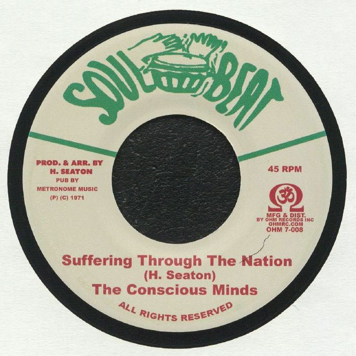 The Conscious Minds – Suffering Through The Nation vinyl cover