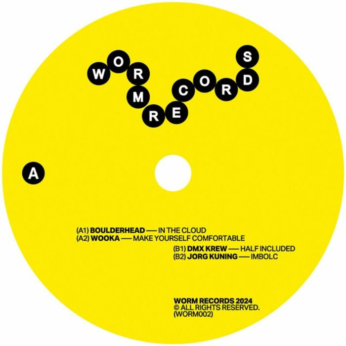 Boulderhead | Wooka | Dmx Krew | Jorg Kuning Worm Records 002