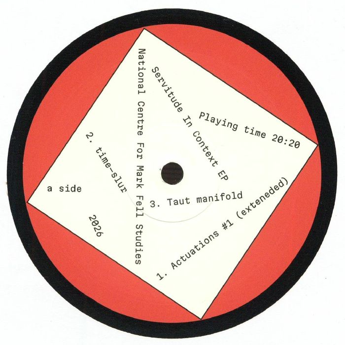 Mark Fell – Servitude In Context EP vinyl cover