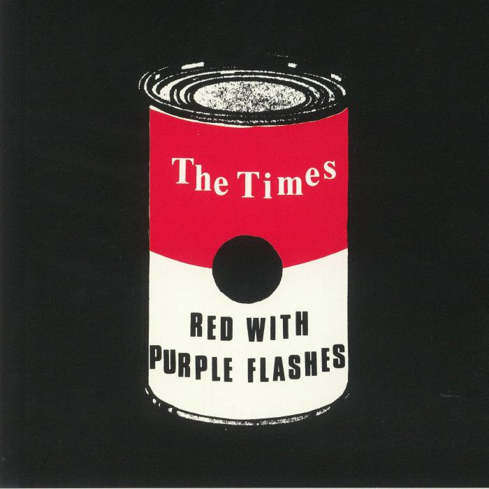 The Times Red With Purple Flashes