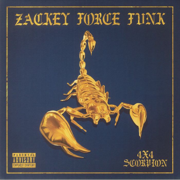 Zackey Force Funk – 4x4 Scorpion vinyl cover