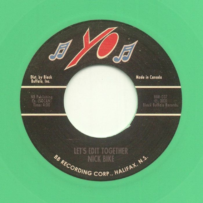 Nick Bike – Lets Edit Together vinyl cover