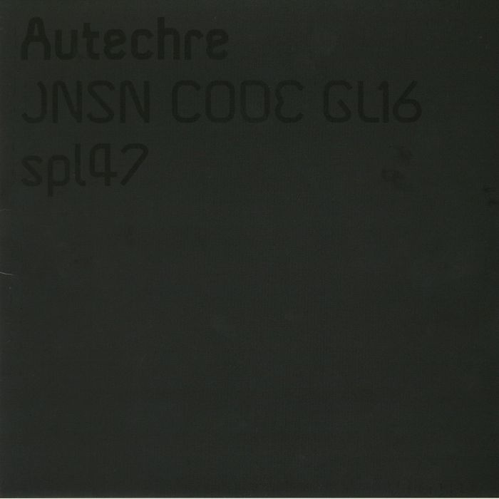 Autechre JNSN CODE GL16