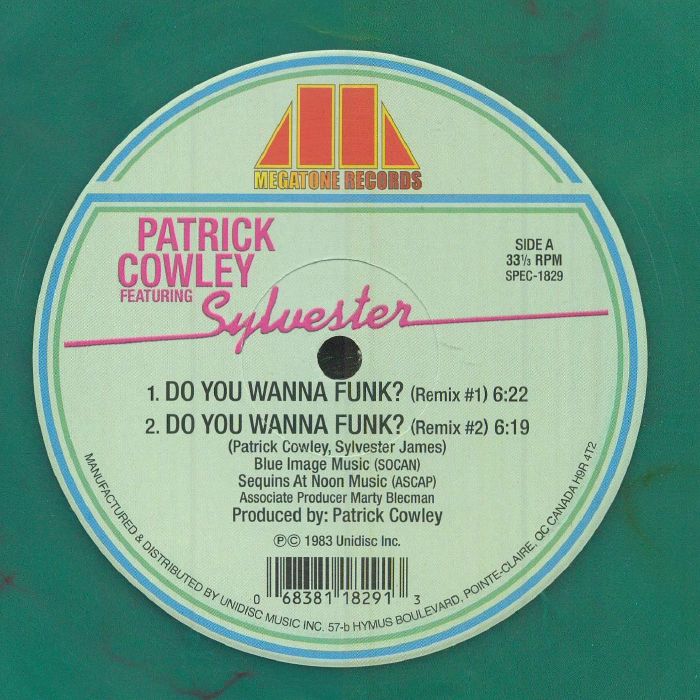 Patrick Cowley | Sylvester Do You Wanna Funk