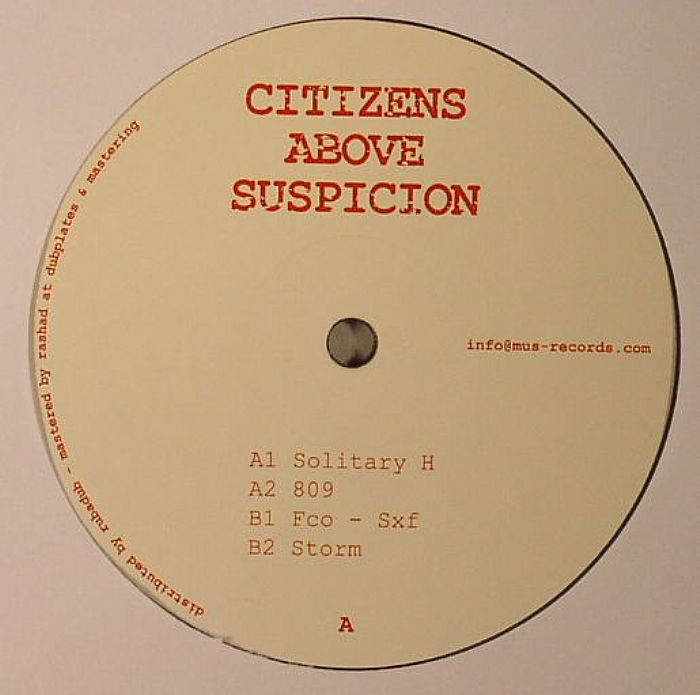Citizens Above Suspicion Solitary H