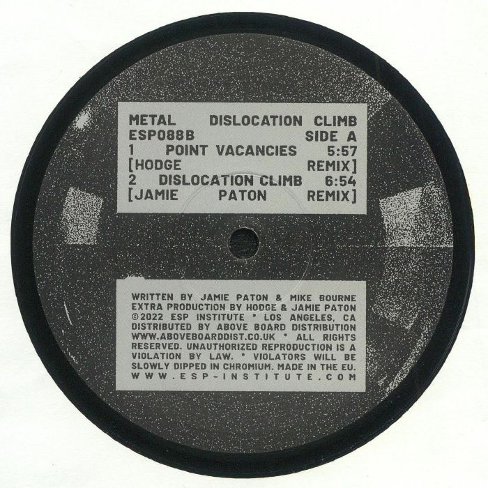 Metal Dislocation Climb (remixes)