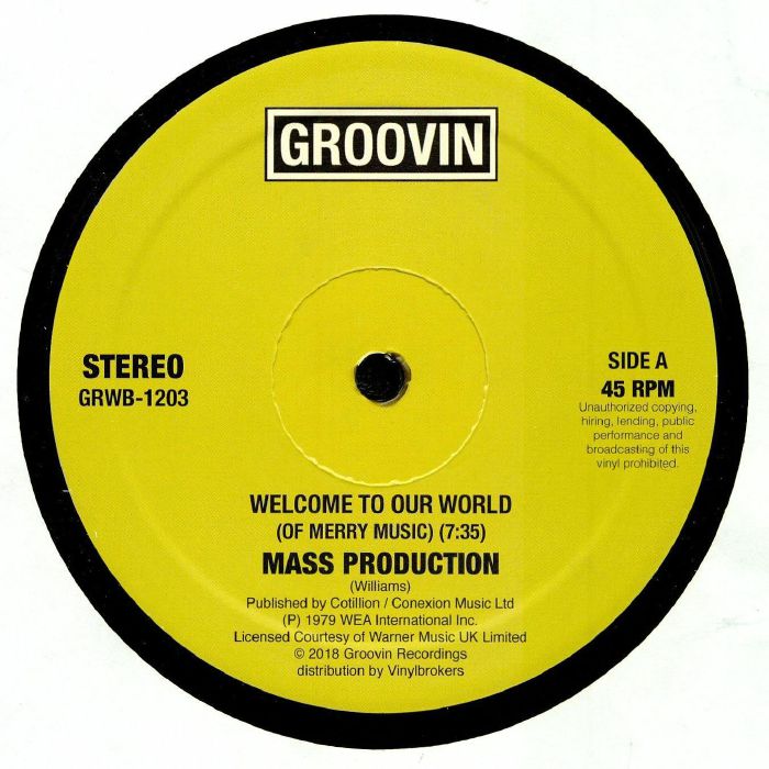Mass Production Welcome To Our World