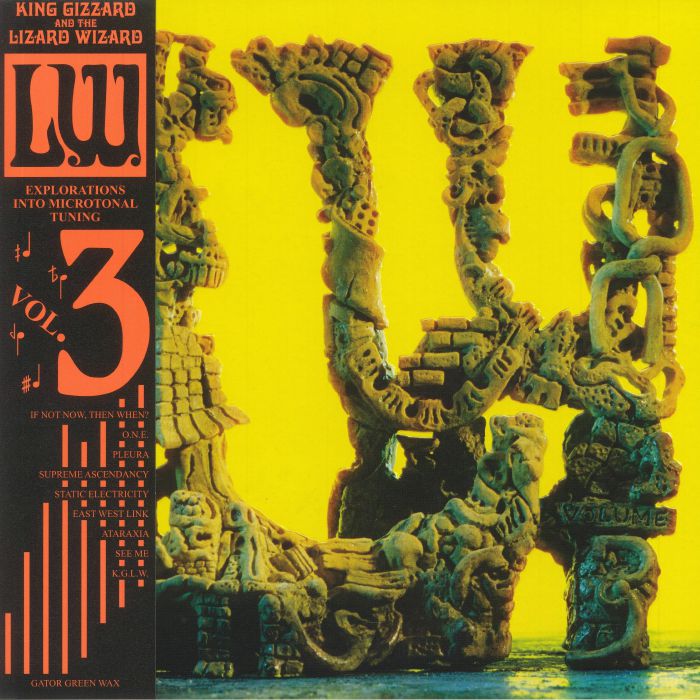 King Gizzard and The Lizard Wizard – LW Vol 3 vinyl cover