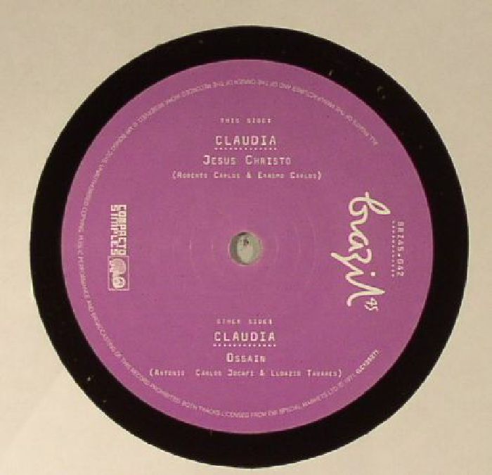 Claudia – Jesus Christo vinyl cover