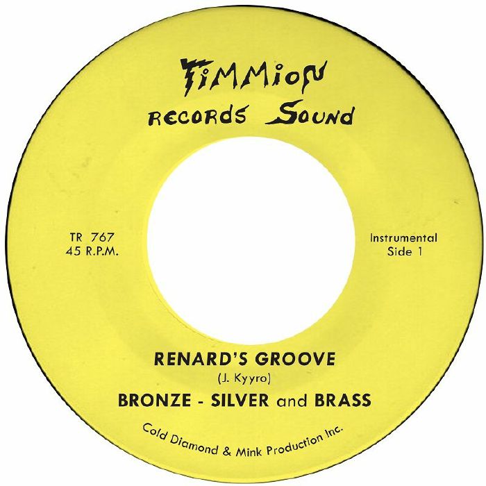 Bronze Silver and Brass – Renards Groove vinyl cover