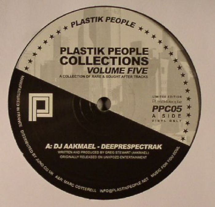 DJ Aakmael | Lars Behrenroth | Mark Nicholas O – Plastik People Collections Volume Five vinyl cover