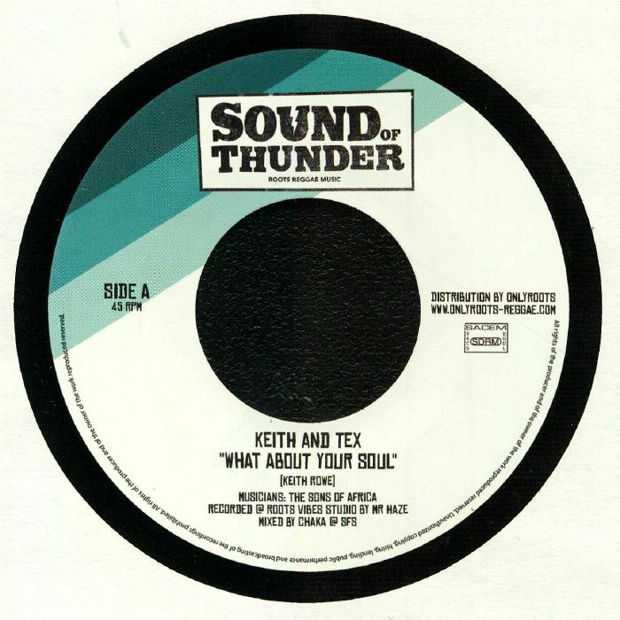 Keith and Tex | Chakatack – What About Your Soul vinyl cover