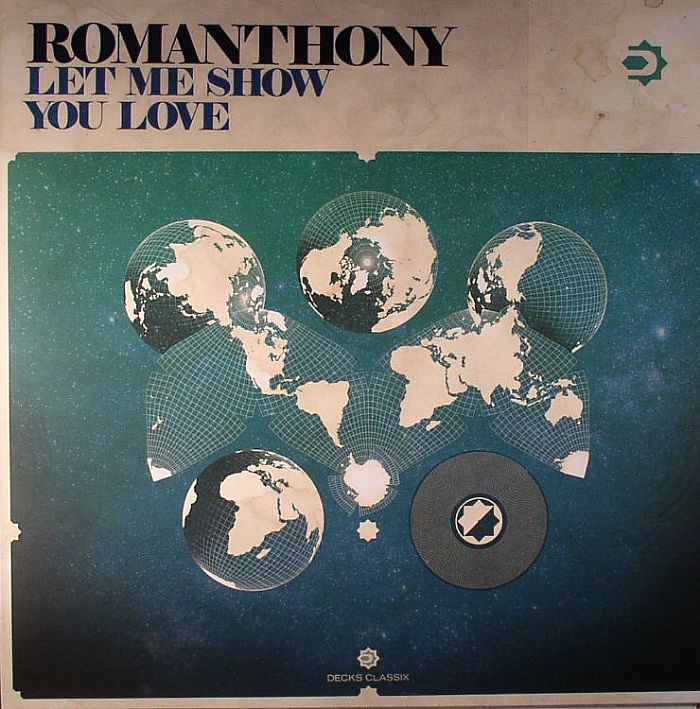 Romanthony – Let Me Show You Love vinyl cover