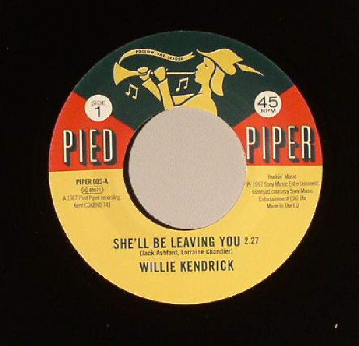 Willie Kendrick | Sharon Scott Shell Be Leaving You