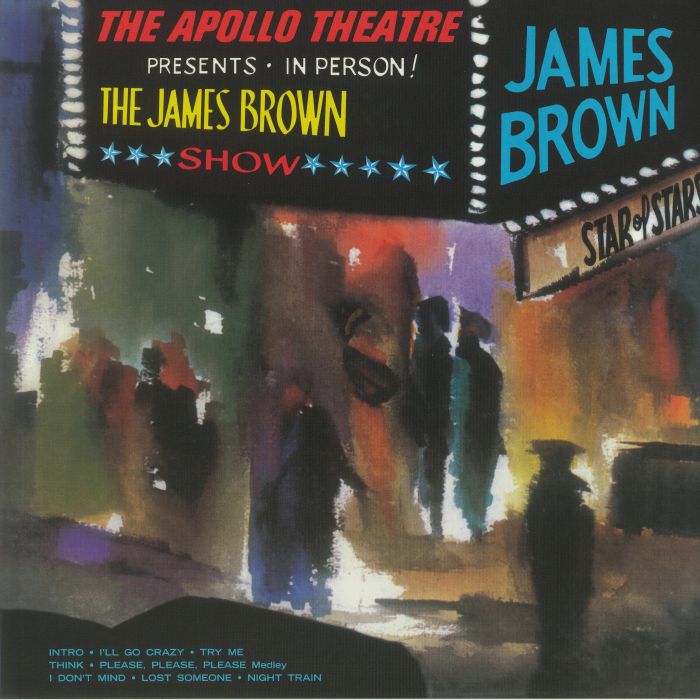 James Brown – Live At The Apollo vinyl cover