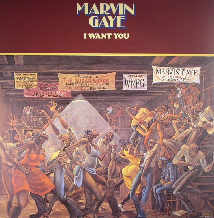 Marvin Gaye I Want You (reissue)