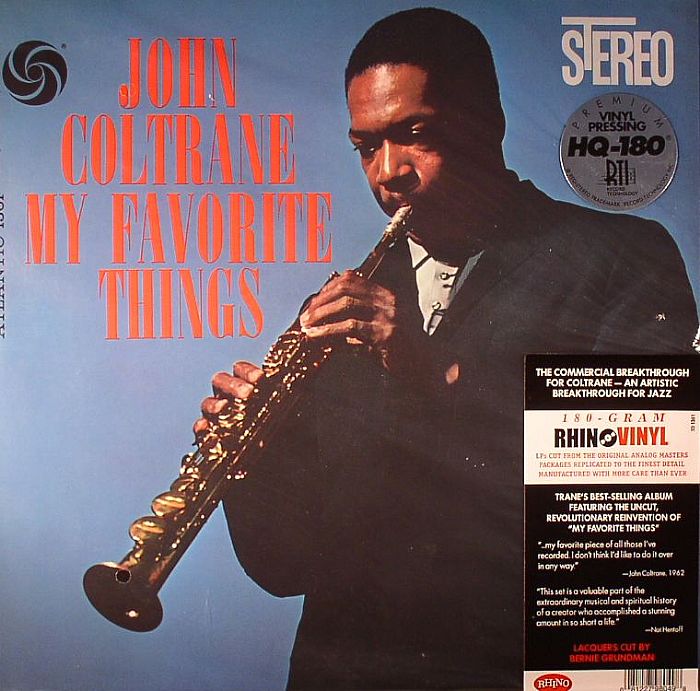 John Coltrane – My Favorite Things (reissue) vinyl cover